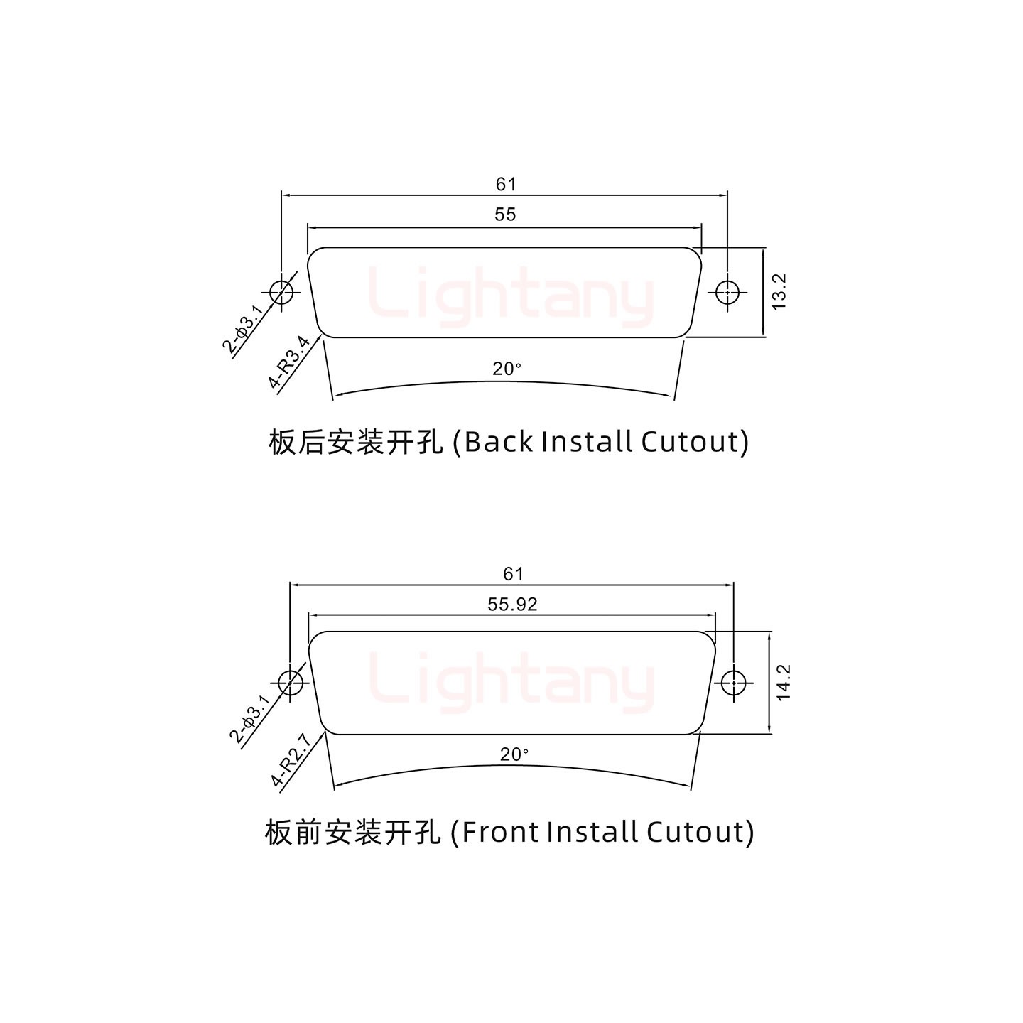 47W1公短體焊線(xiàn)/螺絲螺母/大電流40A