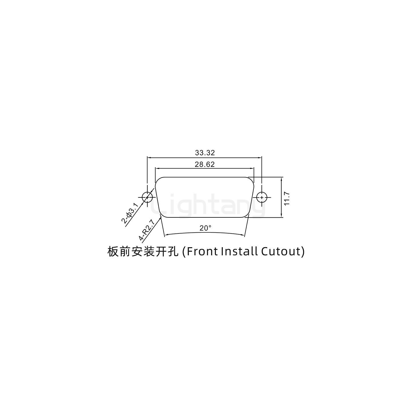 防水3W3公焊線(xiàn)式/鎖螺絲/大電流40A