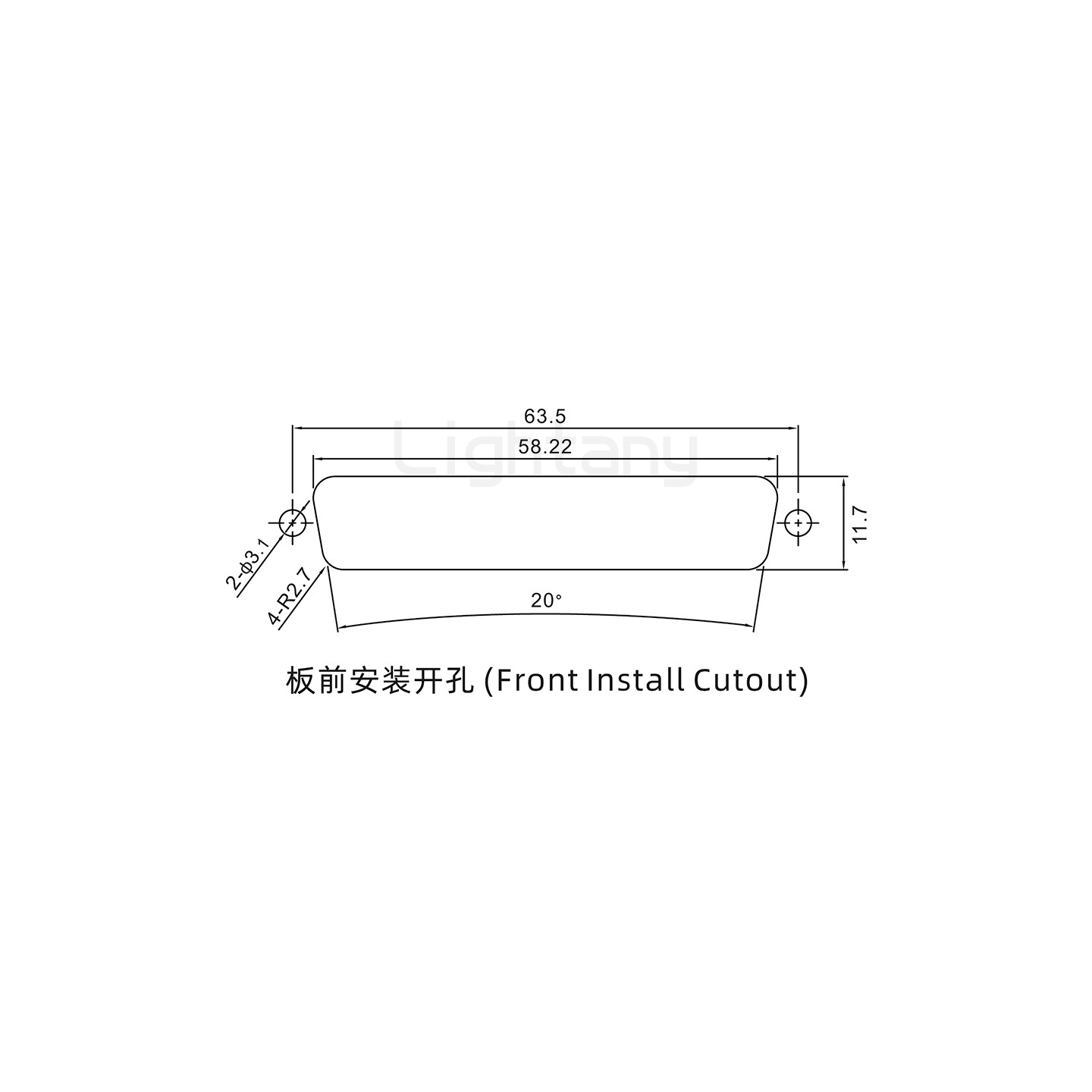 17W5公焊線(xiàn)式/鎖螺絲螺母+防水墊片/大電流40A