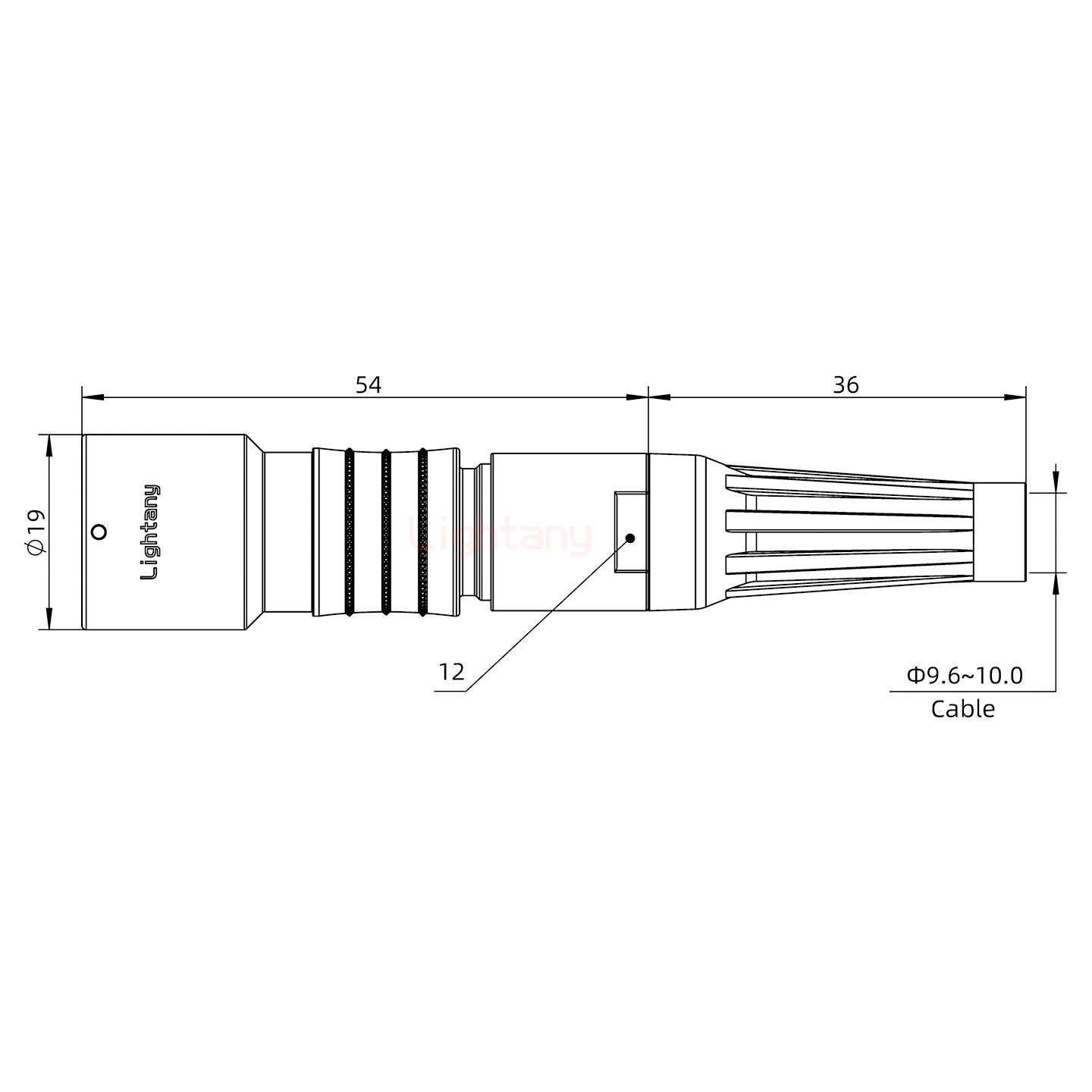 PHG.2K.010.CLLK10Z推拉自鎖帶護(hù)套浮動插座