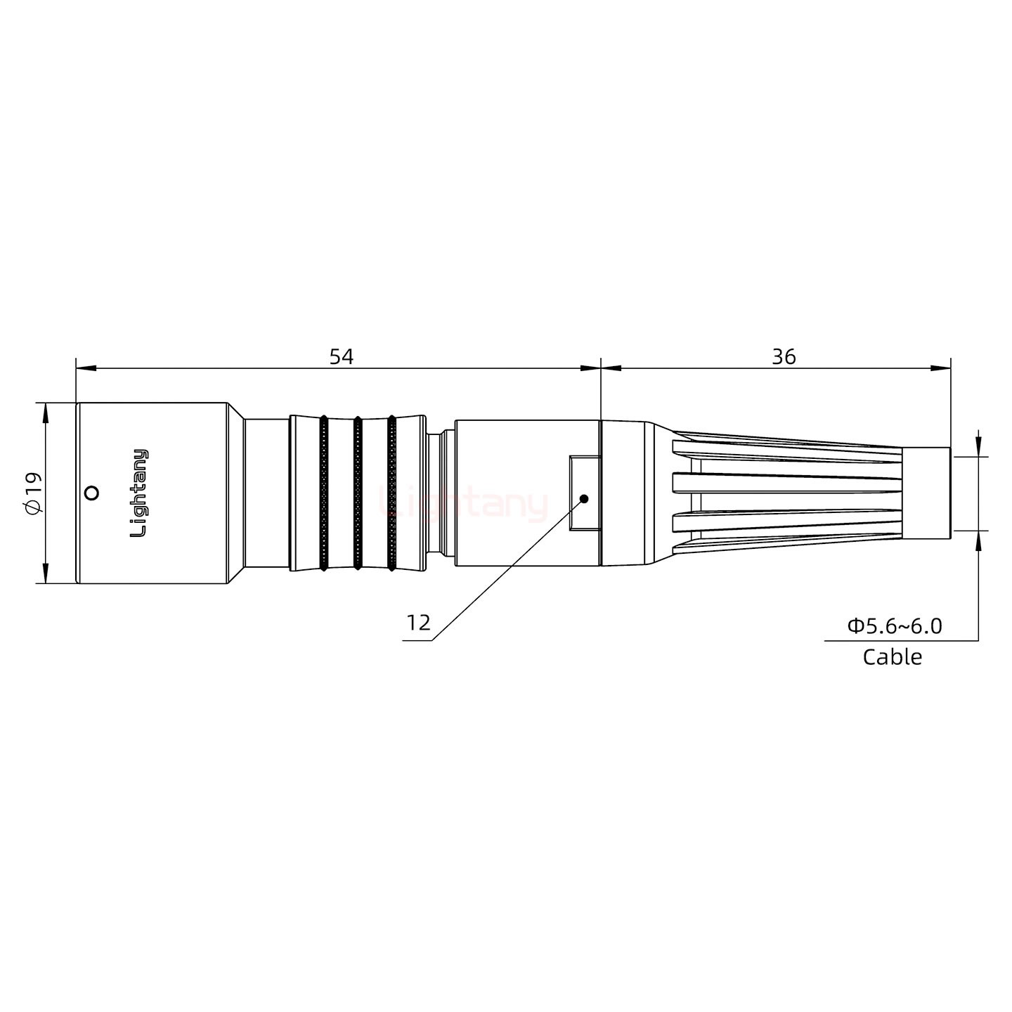 PHG.2K.012.CLLC60Z推拉自鎖帶護(hù)套浮動插座